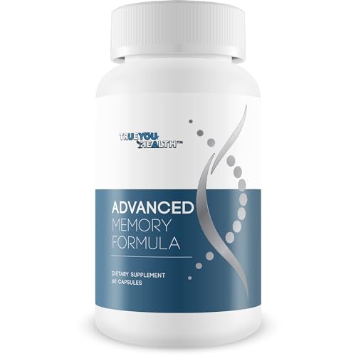 Advanced Memory Formula - by True You Health - Our Best Memory & Brain Formula - Formulated with Ginkgo Biloba and Other Premium Ingredients for Cognitive Performance Focus and Clarity
