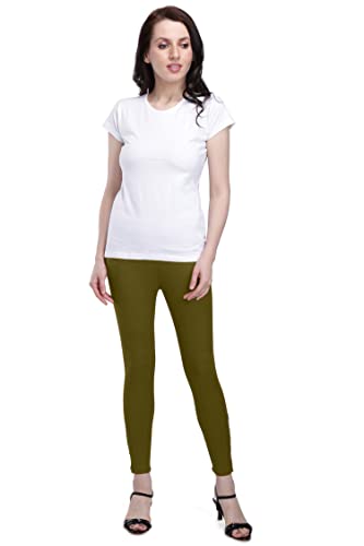 Image of Plus Size Slub Lycra Trouser Cigarette(Pencil) Pants Sizes(26 to 44)
