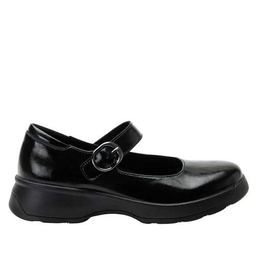 Image of Alegria Women's Jazmine Leather Mary Jane Comfort Loafer