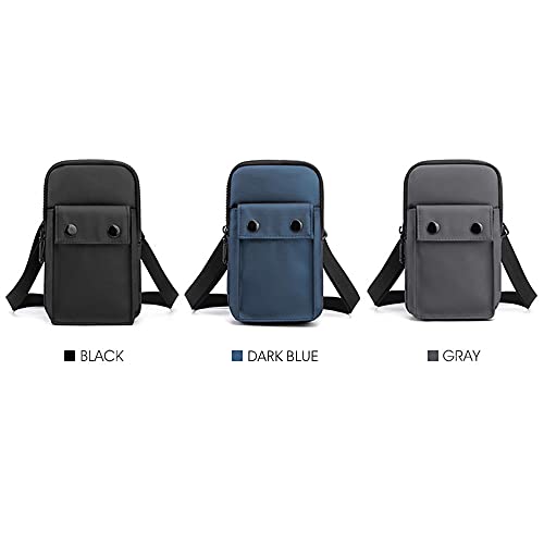 Bolsa Peitoral Masculina Bolsa Sling Bolsa de Nylon Resistente à Chuva Bolsa Crossbody Bolsa de Cint