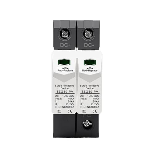 Parafoudre DC 1000V pour protection de panneau solaire photovoltaïque 20-40KA