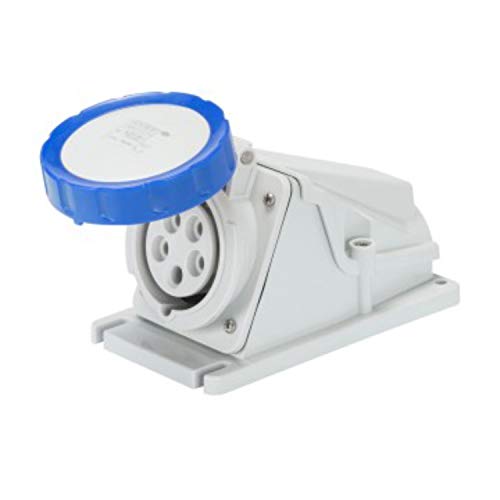 Prise Gewiss GW62513 socle industriel robuste en technopolymère résistant aux chocs