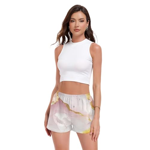 Short décontracté pour femme léger coupe fluide et tendance