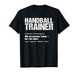 Herren Handballtrainer Shirt Handball Trainer Geschenk T-Shirt