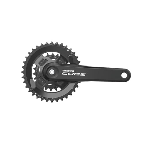 SHIMANO Crankset 9/10-Speed Bielas, Adultos Unisex, Multicolor (Multicolor), Talla Única