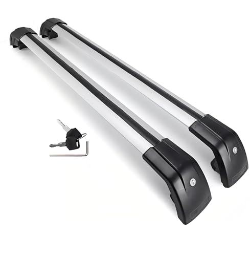 Barras transversales Tahoe con cerradura antirrobo y dos barras techo