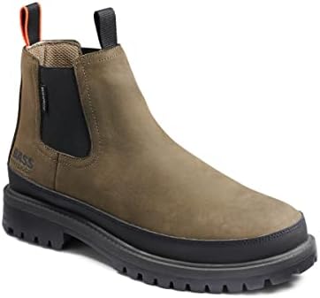 BASS OUTDOOR Men's Chelsea Boot, MAJR BRW/BK, 10.5 | Image 5