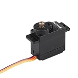 [Controllo rapido e preciso] Ottieni il miglior stato di controllo con il tempo di risposta rapido di questo servo e l'elevata coppia erogata.a 4,8 V offre una velocità di 0,12 sec/60° e una coppia di 2,2 kg.cm, mentre a 6 V raggiunge 0,1 sec/60° e 2,5 kg.cm.queste specifiche lo rendono perfetto per applicazioni in cui regolazioni rapide e precise sono cruciali, come le acrobazie aeree o le corse competitive.