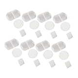 Abaodam 8 セット 猫 水 噴水 交換用 フィルター ウォーター ディスペンサー ペット ベンケン 猫 水 噴水