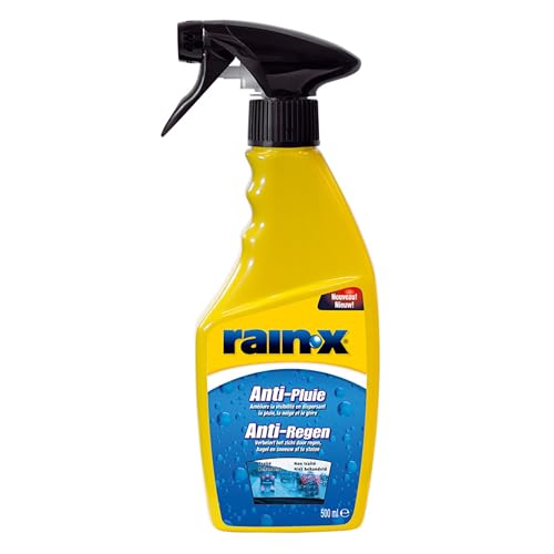 Rain-X Anti-Pluie &ndash; Protection Hydrofuge Innovante pour Pare-Brise &ndash; Am&eacute;liore la Visibilit&eacute; et Facilite Le Nettoyage &ndash; 500 ML