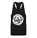Cabeen Men's Workout Sport Tank Tops Gym Vest Bodybuilding Fitness Muscle Shirts Black