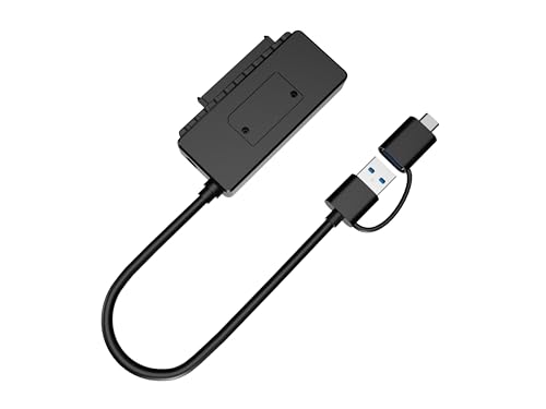 Conceptronic ABBY21B cambiador de Género de cable USB tipo A SATA 22-pin Negro