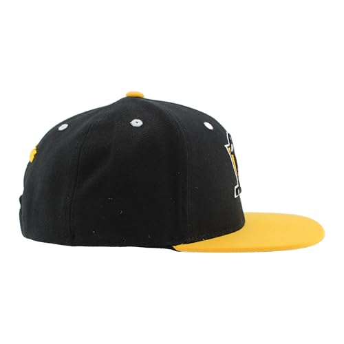 Image of ZHATS NHL Unisex-Adult NHL Officially Licensed Adjustable Snapback Hat Flat Bill Z11 Icon Two Color