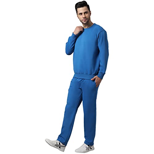 Image of Mack Jonney Fleece Solid Tracksuit Co-ord Set for Men- SW RN LOWER 02-P