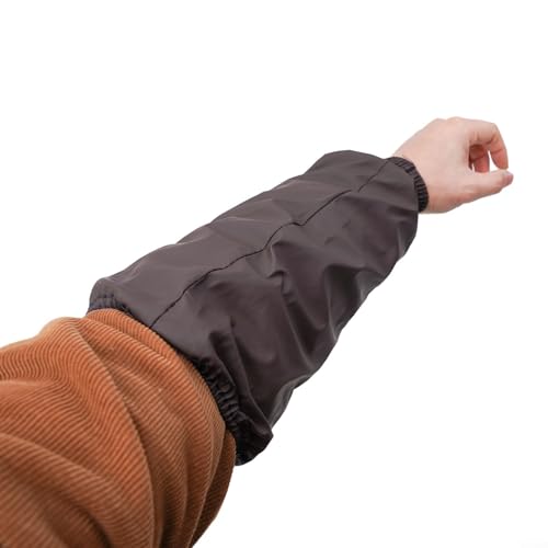 Jotekonoby Manchettes imperméables pour bras, manchettes en polyuréthane, manches imperméables et à séchage rapide, pour la cuisine et la préparation des aliments, Voir image, bleu – vue 2
