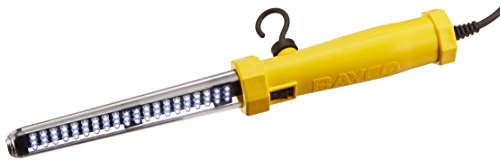 Bayco SL-864 60 LED Work Light on Metal Reel with 50 Foot Cord, Yellow, Large