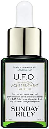 Sunday Riley U.F.O. Ultra-Clarifying BHA Salicylic Acid and Tea Tree Acne Treatment Face Oil