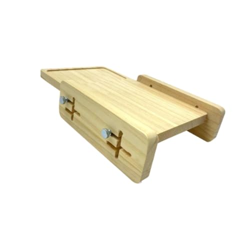 Trancheuse à pain horizontale en bois QOKLIYUI avec guide réglable