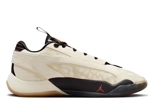 NIKE Jordan Luka 2 Men's Basketball Shoes (DX8733-100, Coconut Milk/Fossil/Lemon Drop/Black) Size 102