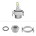 HUIQIAODS H7 Xenon Headlight Bulb Retainer Adapter Base Holder for BMW 3 series E46