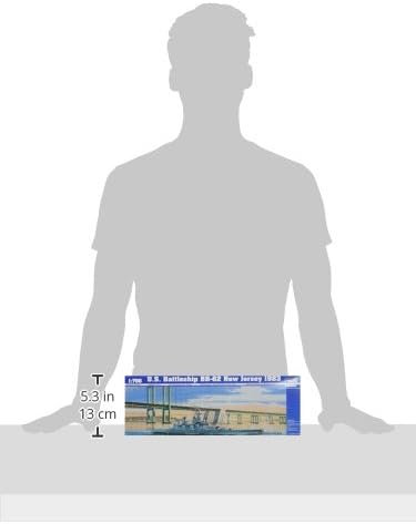 Miniatura 3 de Trumpeter 1700 USS New Jersey BB62 Battleship 1983 Modelo Kit