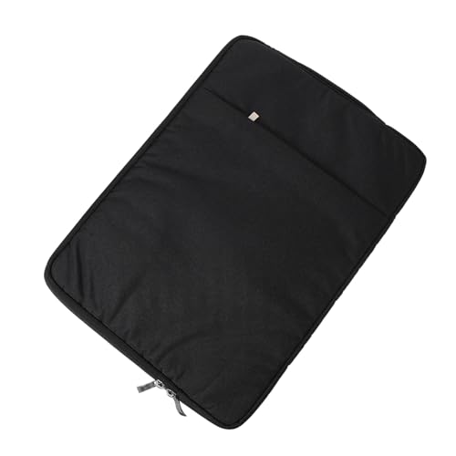 Bolsa de mano para oficina con diseño de funda portátil negra y resistente