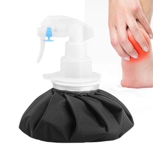 Bolsa Reutilizable De Hielo Para Lesiones | Bolsa Termica Fría Y Caliente Rellenable - Impermeable Para Congelador Con Alivio Multiusos En Rodillas, Brazos Y Frente