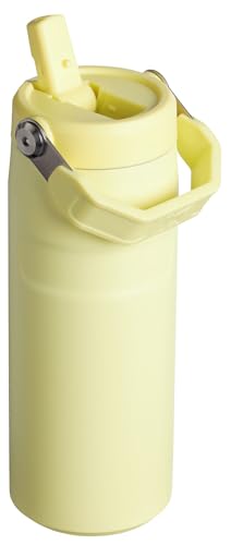 Image of Stanley IceFlow Flip Straw 2.0 Water Bottle 16 OZ | Built-In Straw with Larger Opening | Lightweight & Leak-Resistant | Insulated Stainless Steel | BPA-Free | Pomelo