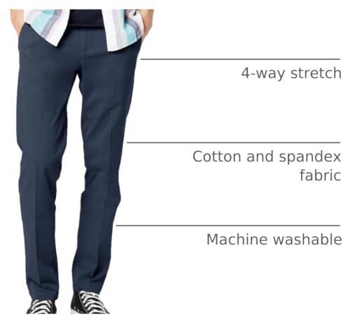 Image of Dockers Men's Workday Khaki Slim Fit with Smart 360 Flex