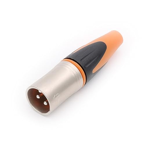 Adaptateur XLR en métal à 3 broches mâle pour câble de microphone symétrique