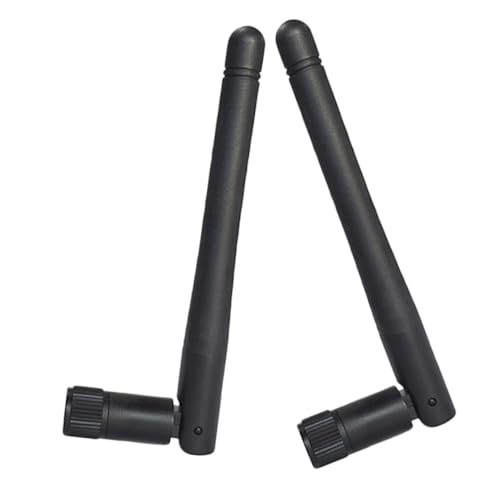 2 Piezas Antena WiFi Antena Omnidireccional Plegable para Enrutador Inalámbrico y Duraderos Compatible con Routers Exteriores