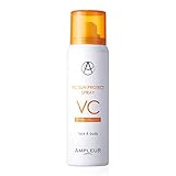 AMPLEUR(アンプルール) 日焼け止め『VCサンプロテクトスプレー』70g SPF50+/PA++++ ウォータープルーフ UVカット ビタミンC 顔 全身 髪 サンカット ドクターズコスメ