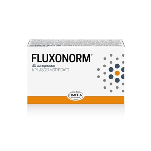 Omega Pharma - Fluxonorm, Integratore Alimentare Utile per la Funzionalità dell'Apparato Urinario - 30 Compresse Deglutibili