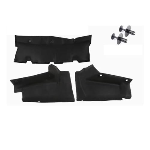 Capot d'isolation moteur pour Peugeot 3008 T84 de 2008 à 2016 avec coussin thermique protecteur