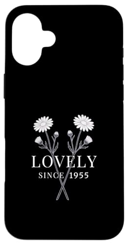 Lovely Since 1955 - ���B���e�[�W �f�C�W�[ �t���[���� �a���� �X�}�z�P�[�X iPhone 16 Plus �p