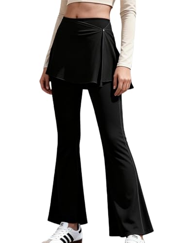 Image of Venzina High Waist Tummy Control Yoga Pants for Women - Super Soft Squat Proof Leggings with 4- Way Stretch for Gym, Running, Yoga & Daily Casual Wear