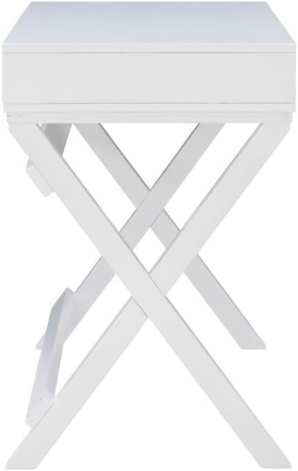 Miniatura 6 de Linon Escritorio blanco Poppy X-Base