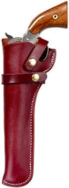 Triple K 310 OWB Holster Left Hand Remington 1858 8" Leather Walnut