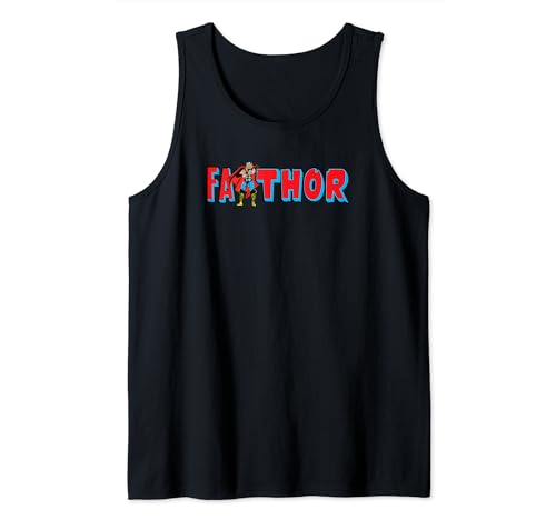 Débardeur Fa-Thor Marvel pour homme imprimé classique Thor
