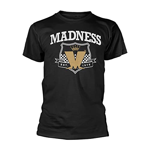 Madness T-Shirt Est 1979 Crest Band Logo Homme Taille M