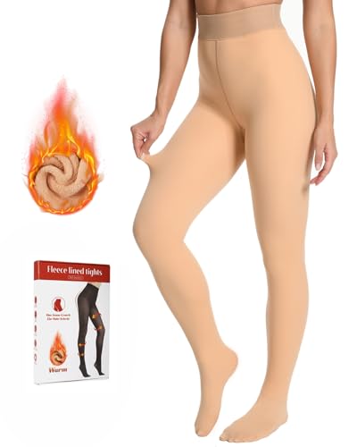 Blu Ninfee Thermo Strumpfhose Damen Winter, Gefütterte Strumpfhosen...