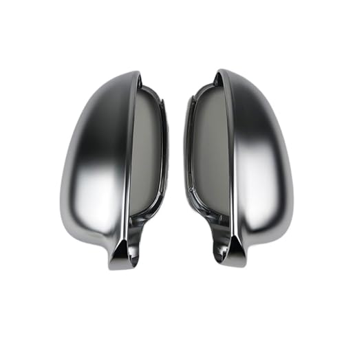 Cubiertas de repuesto para espejos de coche Para VW Para Golf 5 V MK5 GTI Para Jetta Para Passat B5. B6 Para EOS Para Sharan Cubierta de espejo retrovisor lateral en plata