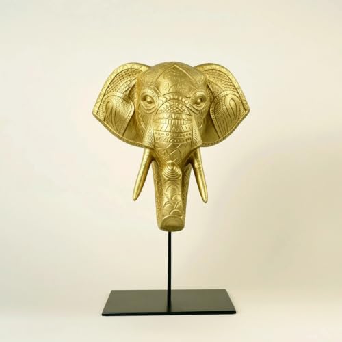 Statue d'éléphant dorée, le cadeau idéal pour collectionneurs
