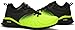 Kricely Men's Walking Shoes Breathable Lightweight Fashion Sneakers Non Slip Sport Gym Jogging Trail Running Shoes （Wide Fluorescent Yellow 10.5）