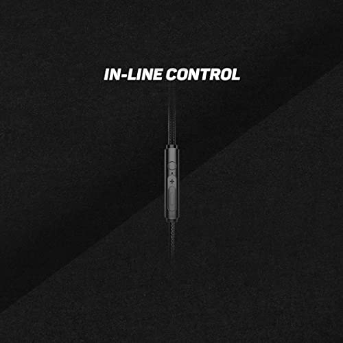 Image of Cosmic Byte CB-EP-06 in-Ear Earphones with Inbuilt and Detachable Dual Microphone, Lightweight, Hi-Fidelity Drivers (Black /Silver)