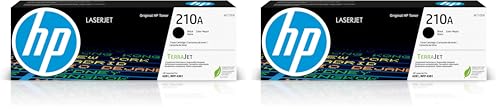 Image of HP 210A Black Original LaserJet Toner Cartridge,(Pack of 2)
