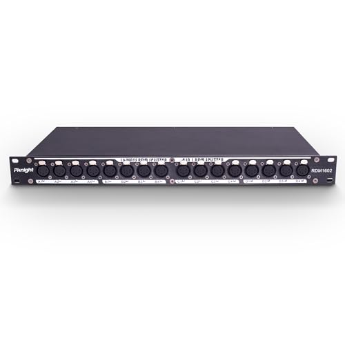 Distributeur DMX isolé Pknight 16 canaux avec commutateur RDM actif