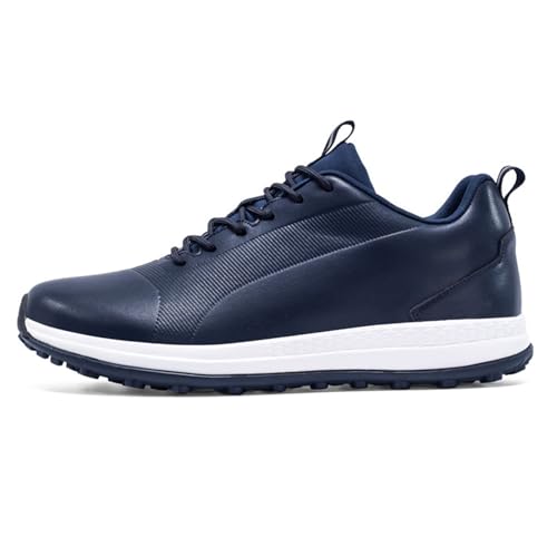 Ortholinx Golf Shoes, Mens Golf Shoes Spiked, Arch Support, Made Extra Wide, Anti-Slip Lightweight