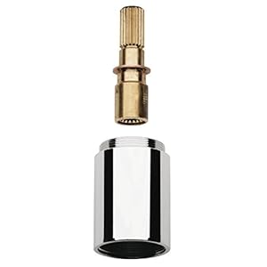 Grohe 17504 3 Verlängerungsset für Unterputz-Ventile 40mm, Messing-verchromt