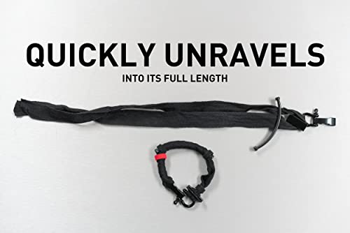 TORQ ONE® Tourniquet Bracelet | Folds Out into Full Tatical Style Tourniquet | Everyday Carry | Attaches to Keychain/Belt Loop/Backpack and More | 2 Pack